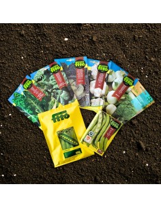 Pack de semillas hortícolas invierno básicas 8