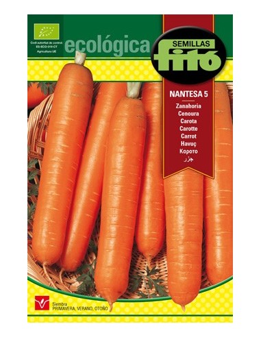 Llavor Pastanaga Nantesa (ecològica)