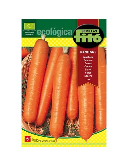 Llavor Pastanaga Nantesa (ecològica)