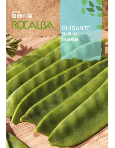 Semilla guisante Tirabeque (cometodo)