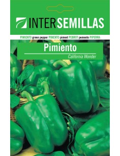 Semilla pimiento California Wonder  (100 gr.)