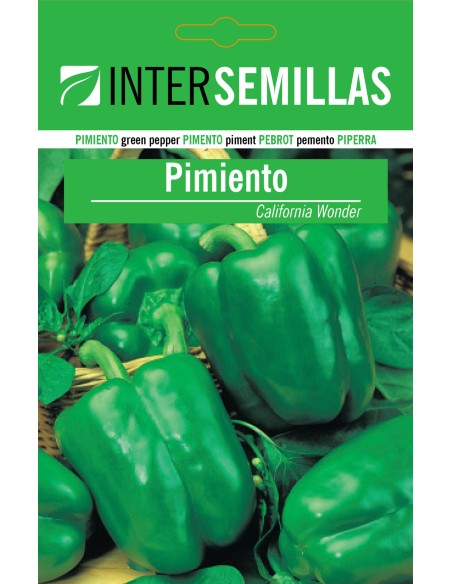 Semilla pimiento California Wonder  (100 gr.)