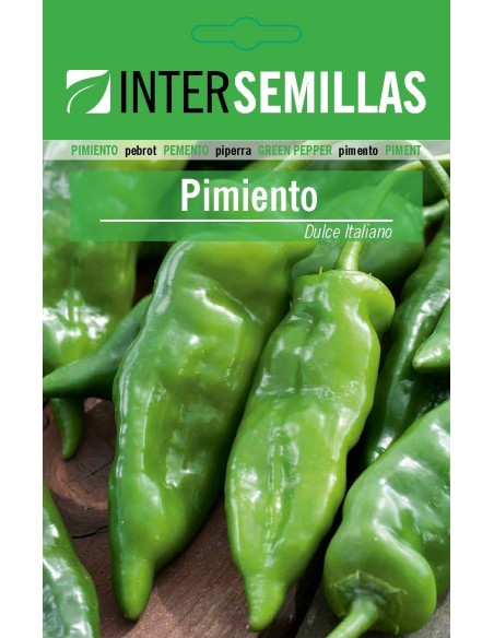Semilla pimiento Dulce italiano sel. Intersemillas (100 gr.)
