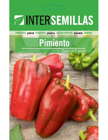 Semilla pimiento Dulce de España (100 gr.)