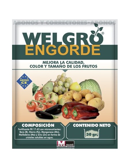 Welgro Engorde (30 gr)