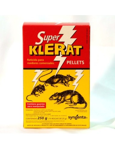 Rodenticide Super Klerat (250 gr)