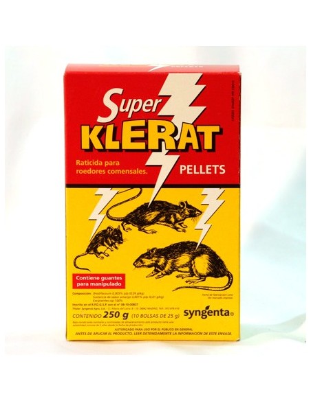 Raticida Super Klerat (250 gr)
