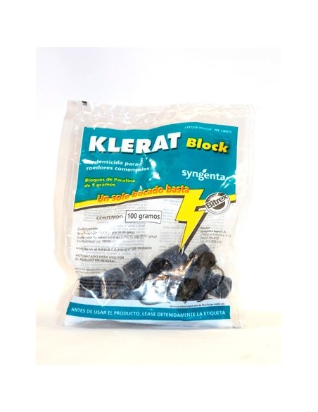Raticida Klerat block (klerat bloque)