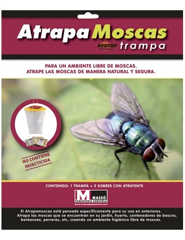 Trampa atrapamosques Redtop amb esquer