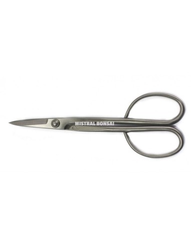 Tesoura fina para pinçar Ryuga bonsai (208 mm)