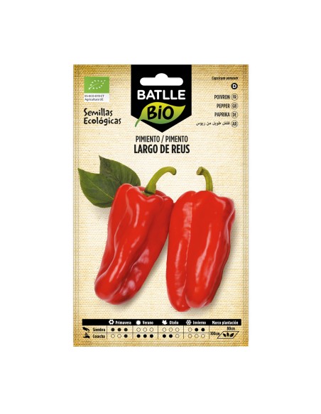 Graine de Poivre largo de Reus (biologique)