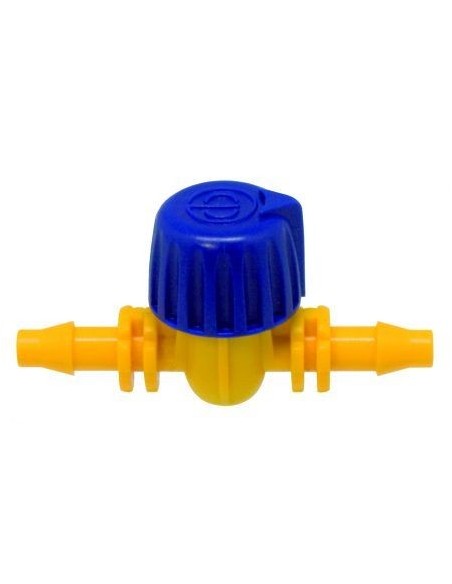 Vàlvula de tancament de microreg de goteig 4 mm (2 unitats)