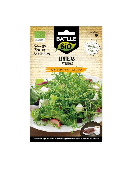 Semilla lenteja (para brotes) (ecológica)