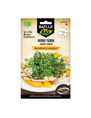 Semilla berro de tierra (para brotes) (ecológica)