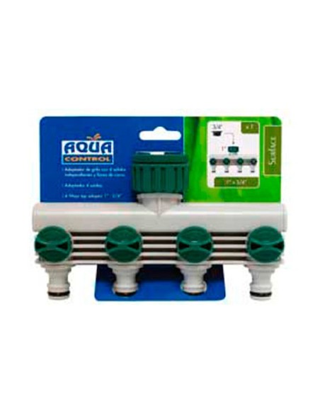 Connecteur de robinet 4 sorties