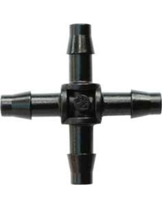 Cruz para mico tubo de goteo de 4 mm (5 unidades)