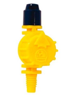 Micro difusor de 90º para micro riego de goteo de 4 mm (3 unidades)