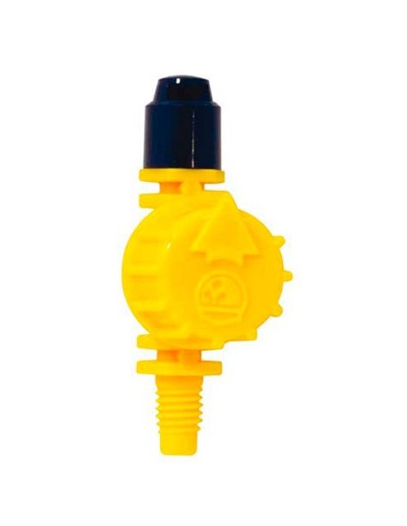 Micro difusor de 90º para micro riego de goteo de 4 mm (3 unidades)