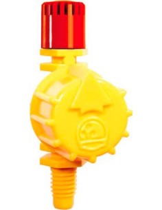 Micro difusor de 360º para micro riego de goteo de 4 mm (3 unidades)