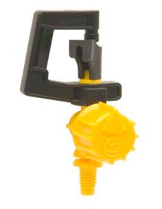 Aspersor regulable 360º para riego por goteo (3 unidades)