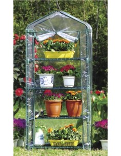 Estufa com 3 prateleiras (125 x 68 x 49 cm)