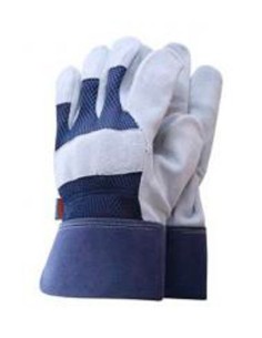 Guantes de cuero y algodón de hombre
