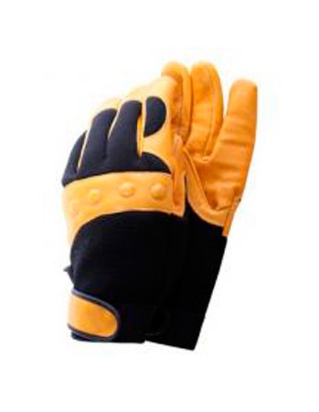 Luvas de couro macio masculino