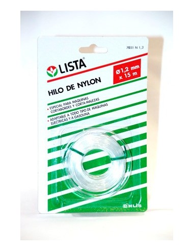 Fio de nylon de 1,2 mm (15 metros)