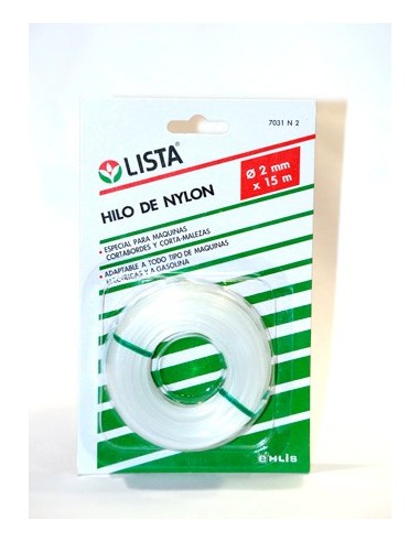 Fil de nylon de 2mm (15 metres)