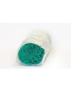 Tiras de 25 cm de "macarrón" de PVC verde 2