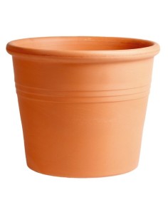 Pot Cylindrique Basique en Argile.