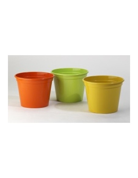 Pote de plástico de jardim