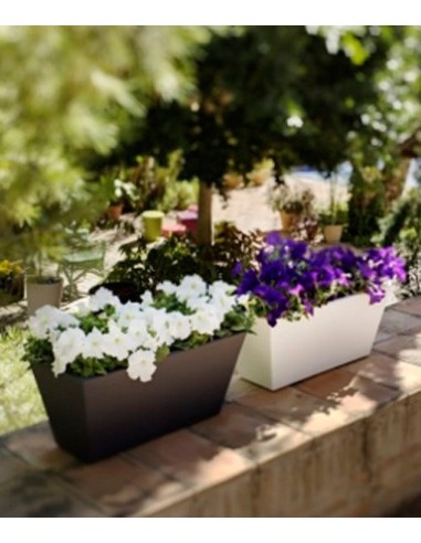 Jardinera de resina Jazmín