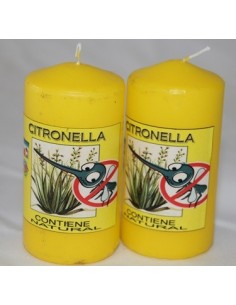 bougie à la citronnelle