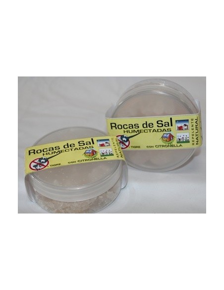 Rochas de sal do Himalaia com citronela 