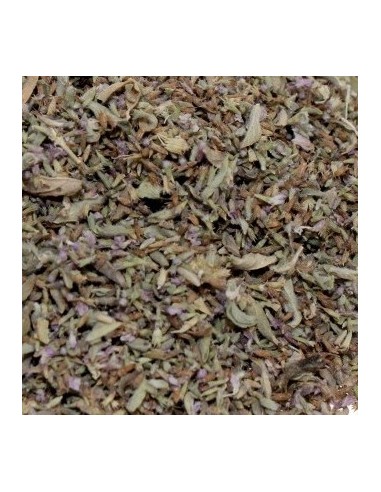 Hoja de poleo seca