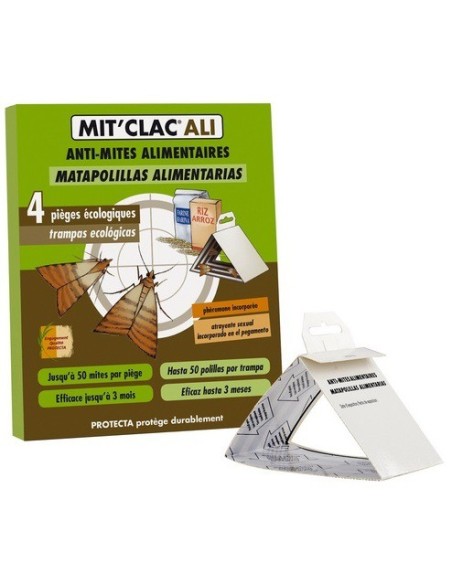 Armadilha Mit clac Ali para traça com isca