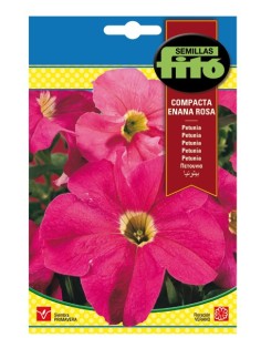 Llavor Petúnia compacta enana rosa