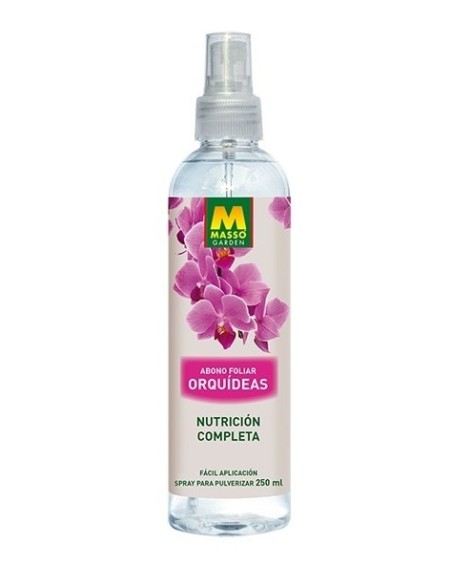 Spray Foliaire pour Orchidées Massó (250 ml).