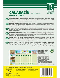 Semilla calabacin blanco Virginia 2