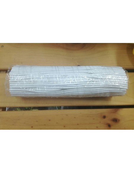 Tiras de 25 cm de "macarrão" do branco "legatox"