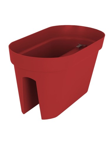 Jardinera de plástico Capri Balcony Box (60 cm de largo)